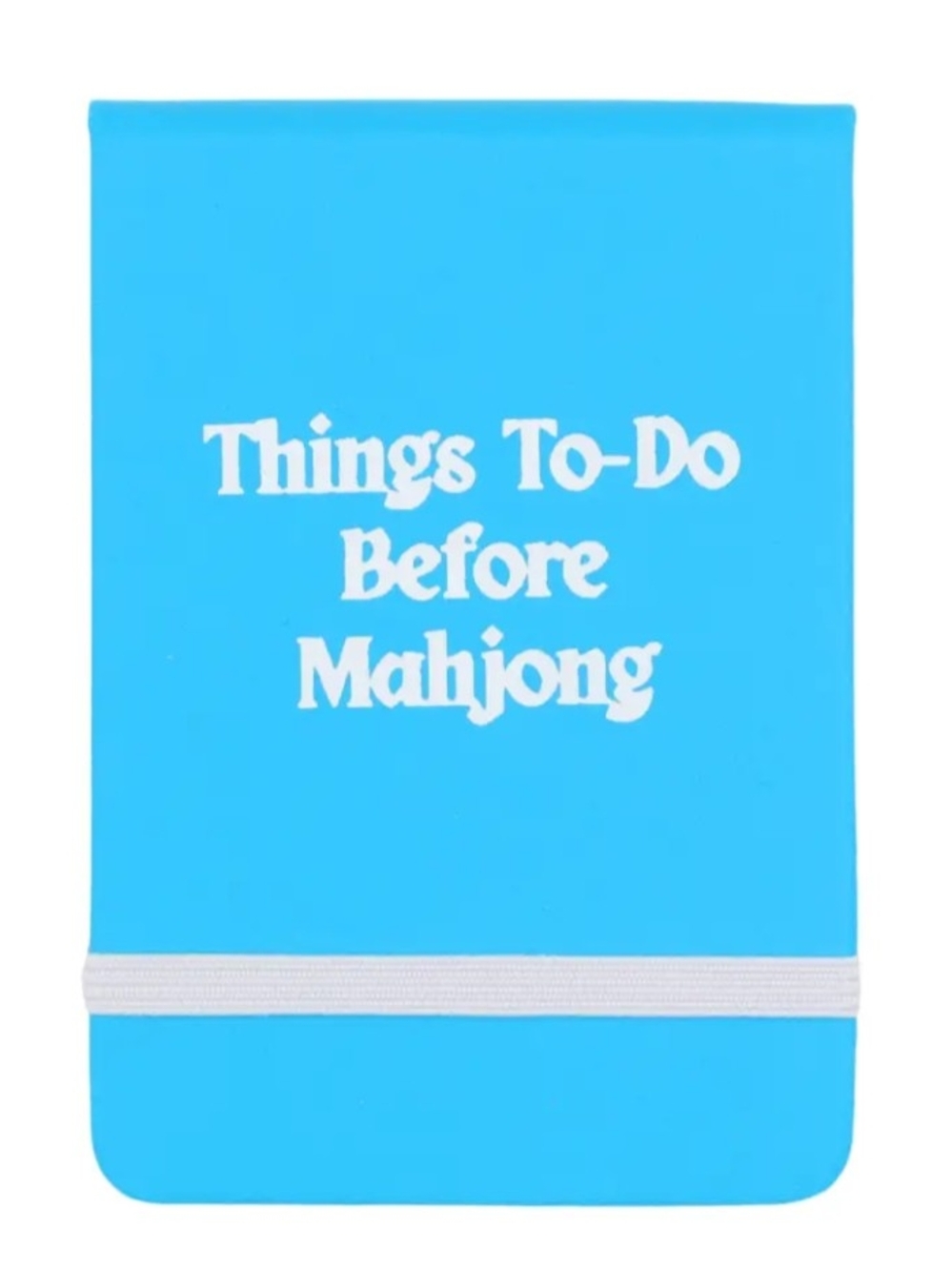 NEW- Small pocket Notepad- 'Things To-Do Before Mahjong' MAHJONG swag